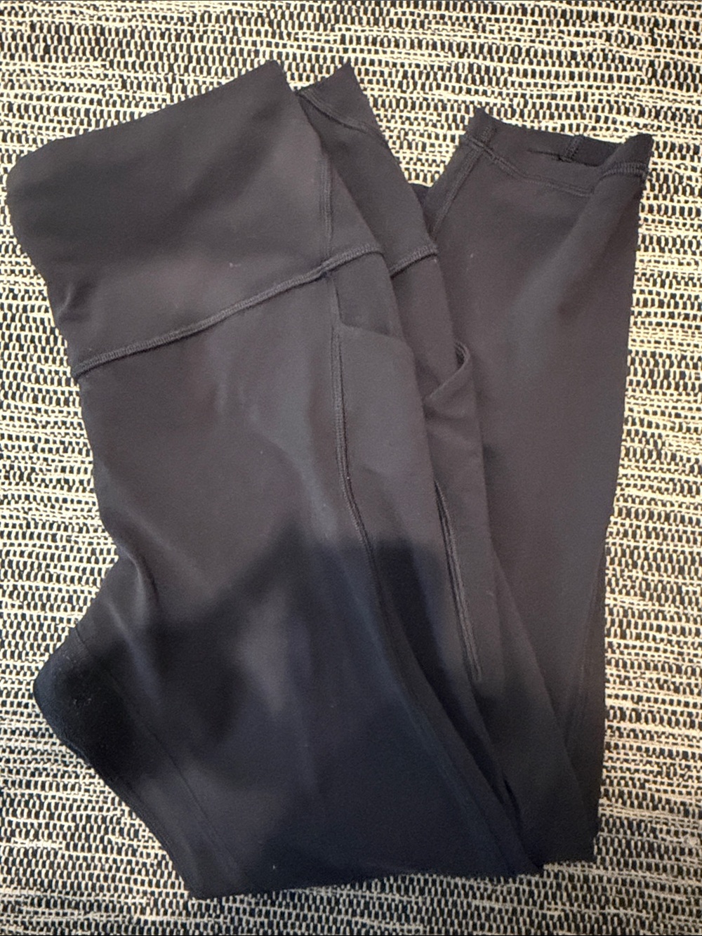 Lululemon align leggings with pockets black size 12